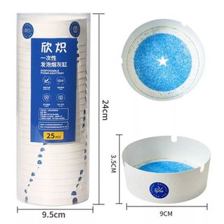 Set 25 Cái Gạt Tàn Dùng 1 Lần ( Thùng 40 )