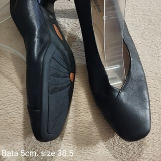 Giày si - xịn gót 5cm, size 38.5