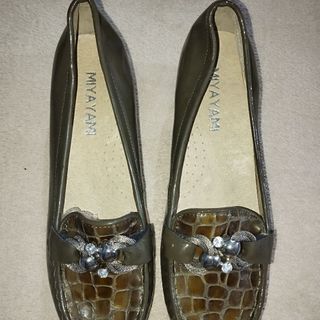Giày búp bê Miyayami gót 5cm size 37.5