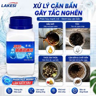 Lọ Thông Cống Vuông Nắp Xanh