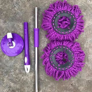 Cây Lau Nhà 360 Độ (Mâm Inox) - (Thùng 100)