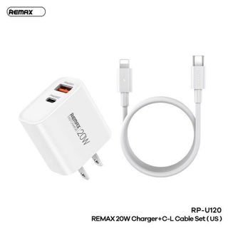 Bộ sac remax RP-U120, C-L, 20W