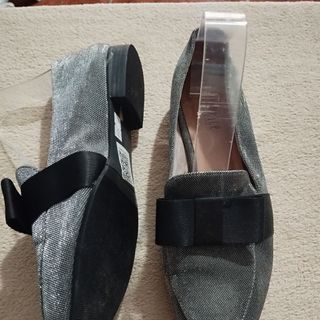 Giày si xịn Joy & peace bạc ánh kim size 37