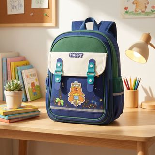 Balo Capybara & Kuromi Siêu Hot A8816, Rộng Rãi, Đựng Sách Vở Thoải Mái Cho Bé!