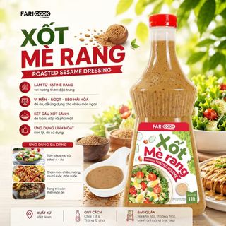 Sốt mè rang Faricook 1L - Thùng 12L