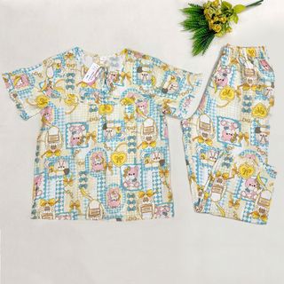 Bộ Tole Lanh Nữ 9 Tấc Tay Ngắn Loại Tốt Đẹp Mát – Hàng Xưởng Giá Sỉ