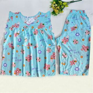 Bộ Lửng Nữ Cánh Tiên Bèo Ngực Tole Lanh 2 Da – Hàng Xưởng Giá Sỉ