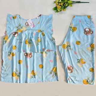 Bộ Lửng Nữ Cánh Tiên Bèo Ngực Tole Lanh 2 Da – Hàng Xưởng Giá Sỉ