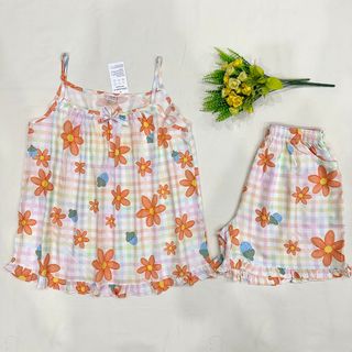Bộ Đùi Nữ 2 Dây Tole Lanh 2 Da Phối Bèo Xinh – Hàng Xưởng Giá Sỉ