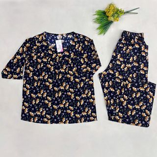 Bộ Trung Niên Tole Lanh 2 Da Dài Tay Lỡ Cao Cấp Đẹp Mát – Hàng Xưởng Giá Sỉ