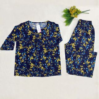 Bộ Trung Niên Tole Lanh 2 Da Dài Tay Lỡ Cao Cấp Đẹp Mát – Hàng Xưởng Giá Sỉ