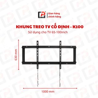 Khung treo TV Cố Định 65inch đến 100inch - K100