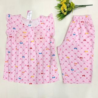 Bộ Tole Lanh Nữ Lửng Cánh Tiên Có Mút Đệm Ngực Cao Cấp - Hàng Xưởng Giá Sỉ