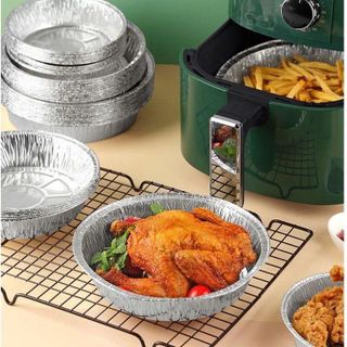 SET 10 KHAY BẠC LÓT NỒI CHIÊN 18CM (T100)