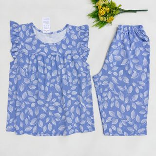 Đồ bộ trung niên lửng cánh tiên tole lanh 2 da loại đẹp – Hàng Xưởng Giá Sỉ