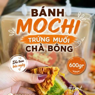 🥮 BÁNH TRUNG THU KHOAI MÔN MOCHI CHÀ BÔNG TRỨNG MUỐI 600GR – MỀM DẺO, ĐẬM VỊ