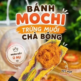 🥮 BÁNH TRUNG THU KHOAI MÔN MOCHI CHÀ BÔNG TRỨNG MUỐI 600GR – MỀM DẺO, ĐẬM VỊ