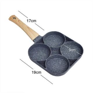Chảo Chiên Trứng 4 Lỗ Tròn 17CM (Thùng 40)