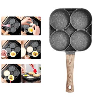 Chảo Chiên Trứng 4 Lỗ Tròn 17CM (Thùng 40)