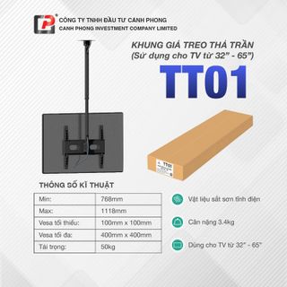 Khung Treo Tivi Thả Trần 32-65 Inch - TT01