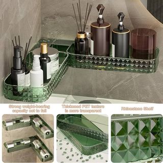 Set 2 Khay Góc Để Đồ Dán Tường (Thùng 42)