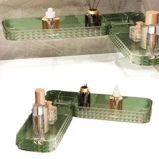 Set 2 Khay Góc Để Đồ Dán Tường (Thùng 42)