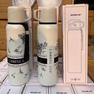 Bình Giữ Nhiệt Hoa Kèm Nắp Ly 600ml ( Thùng 50 )