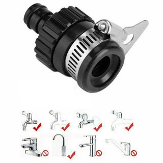Đầu nối nhanh kiểu núm cáo su cho ống nước tưới cây 14-21mm