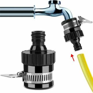 Đầu nối nhanh kiểu núm cáo su cho ống nước tưới cây 14-21mm
