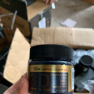 Màu nước 3D ACRYLIC COLOUR Có Trộn Màu