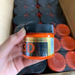 Màu nước 3D ACRYLIC COLOUR Có Trộn Màu