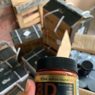 Màu nước 3D ACRYLIC COLOUR Có Trộn Màu