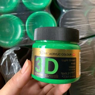 Màu nước 3D ACRYLIC COLOUR Có Trộn Màu