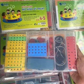 Bộ Lắp Ghép MÔ HÌNH KỸ THUẬT TCT LỚP 4-5 GKT445