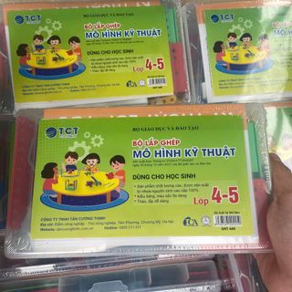 Bộ Lắp Ghép MÔ HÌNH KỸ THUẬT TCT LỚP 4-5 GKT445