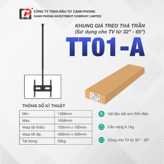 Khung Treo Tivi Thả Trần 32inch đến 65inch - TT01-A