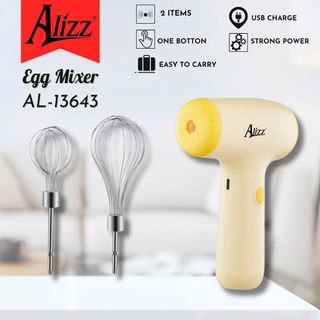 MÁY ĐÁNH TRỨNG TRỘN BỘT 2 ĐẦU ALIZZ Mini AL-13643