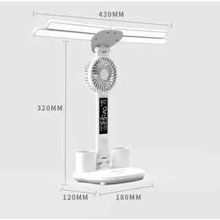 ĐÈN HỌC ĐỂ BÀN TÍCH ĐIỆN LOKA 4 CÁNH (T40)