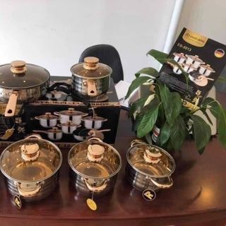 BỘ NỒI 6 MÓN VUNG KÍNH ENGELBERG (Kiện 2 Cái)