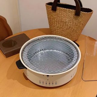 Bếp Nướng Than Hoa – Bếp Nướng BBQ Mini Có Vỉ Nướng