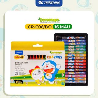 Bút Sáp màu Thiên Long nhân vật Doraemon CR-C04/DO, CR-C05/DO, CR-C04/DO