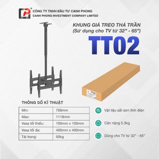 Khung Treo Tivi Thả Trần 32inch đến 65inch - TT02
