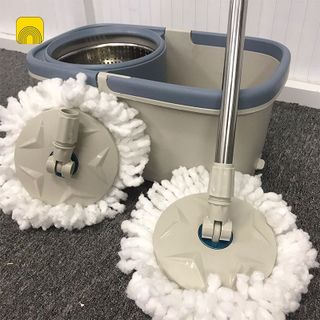 Bộ Lau Nhà Tròn 360 Độ Kèm 8 Bông Lau ( Thùng 17 )