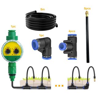 Bộ tưới phun sương tự động có van hẹn giờ