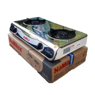 BẾP GAS ĐÔI INOX NAMILUX DMN-68KPS
