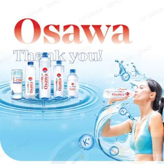 NƯỚC ION KIỀM OSAWA 500ML - 24 CHAI/THÙNG