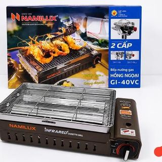BẾP NƯỚNG GAS HỒNG NGOẠI NAMILUX GI40VC (T10)