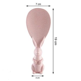 MUÔI XỚI CƠM LÚA MẠCH HÌNH THỎ DỄ THƯƠNG (T600)
