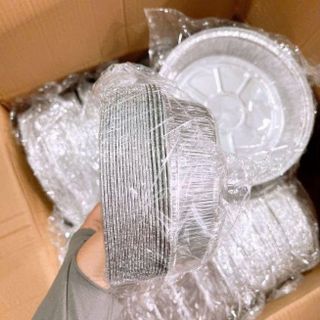 SET 10 KHAY BẠC NƯỚNG LÓT NỒI CHIÊN 24cm (T100)