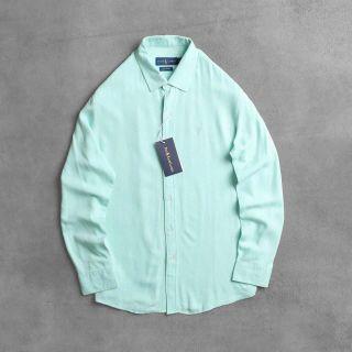 SM - Linen tay dài nam.  Chuẩn linen , đồng chất.